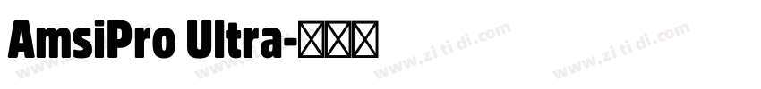 AmsiPro Ultra字体转换